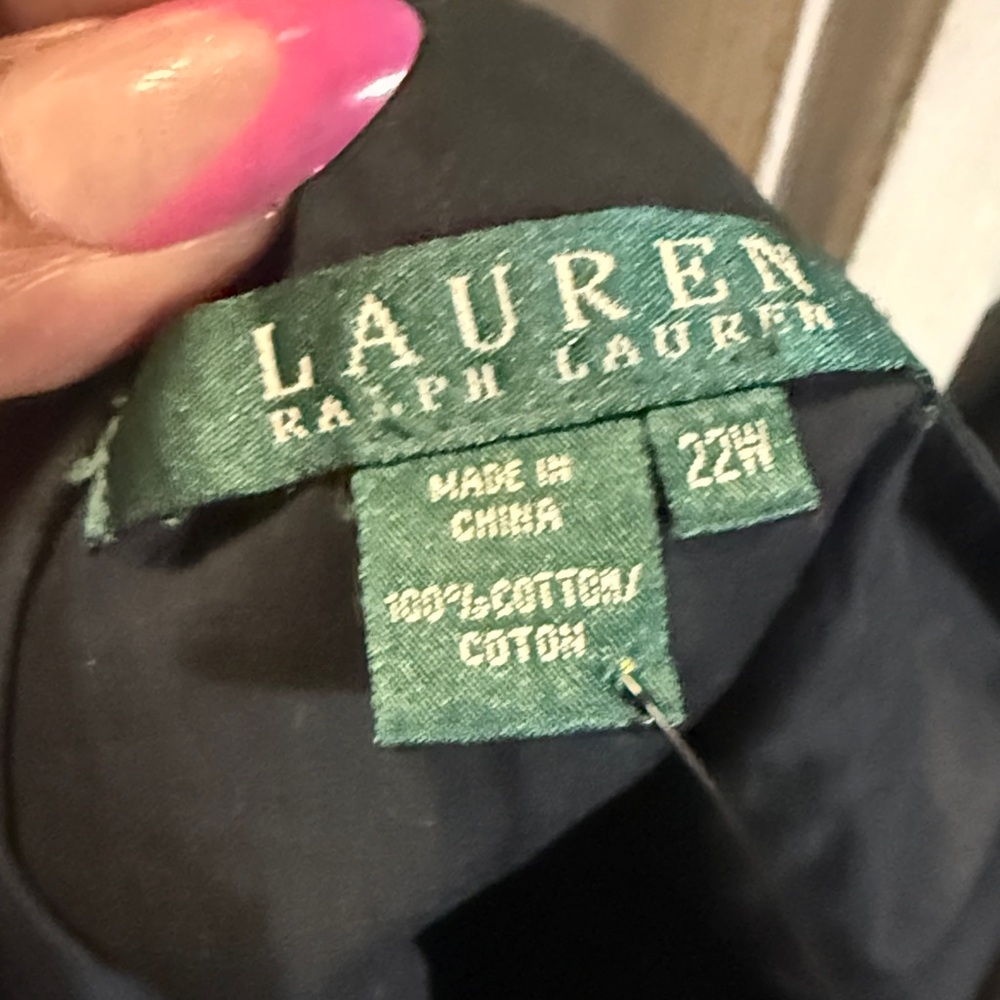 Lauren Ralph Lauren Black A-Line Skirt - Picture 2 of 4